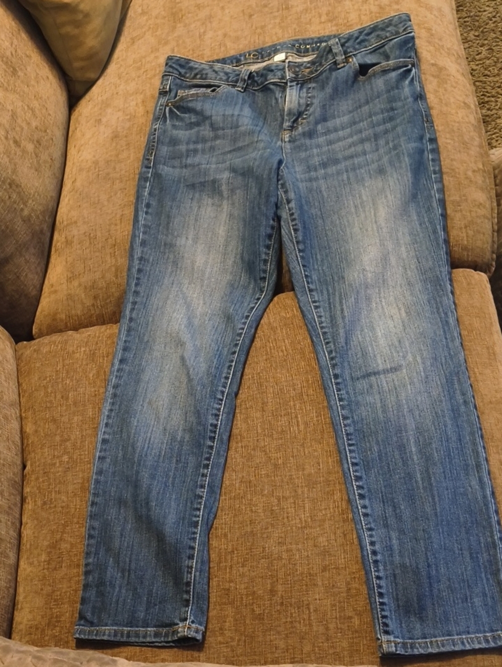Classic Blue Women's Straight-Leg Jeans